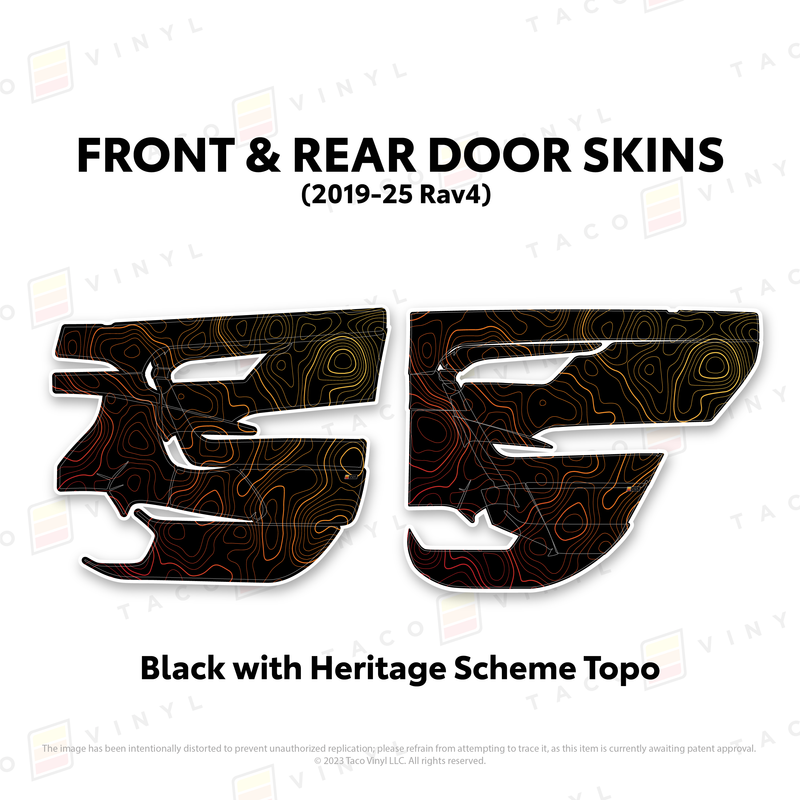 Load image into Gallery viewer, 2019-25 Rav4 Door Skins
