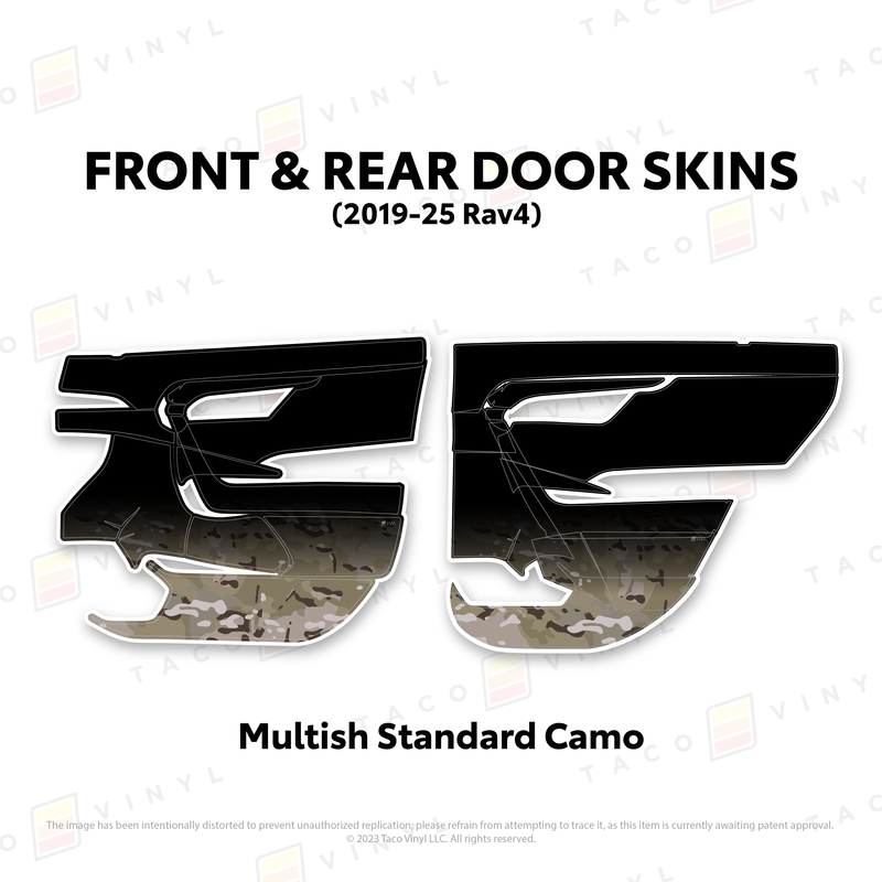 Load image into Gallery viewer, 2019-25 Rav4 Door Skins
