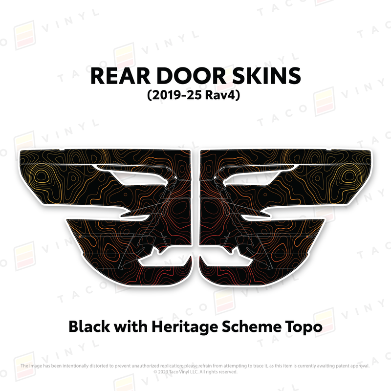 Load image into Gallery viewer, 2019-25 Rav4 Door Skins
