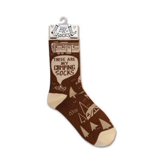 These Are My Camping Socks