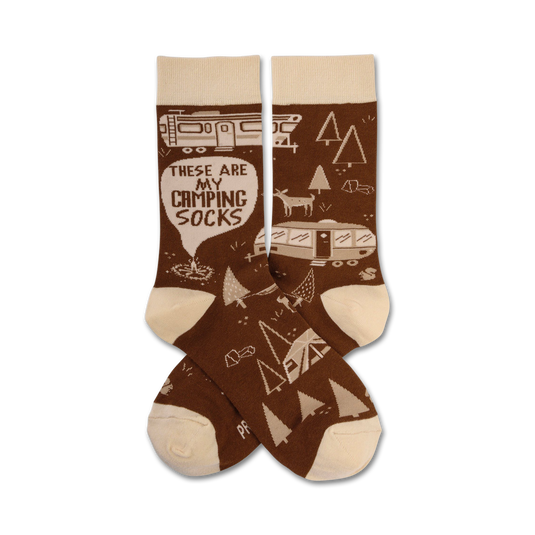 These Are My Camping Socks