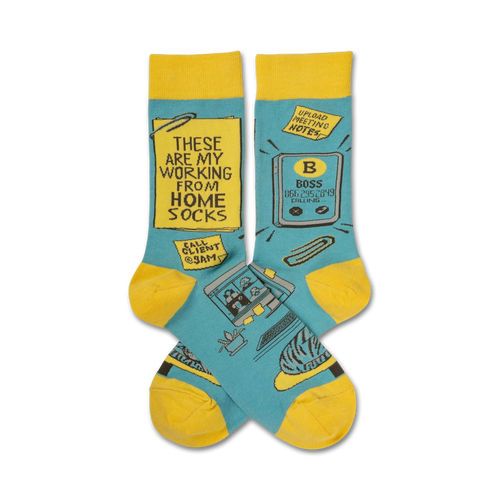 My Working From Home Socks