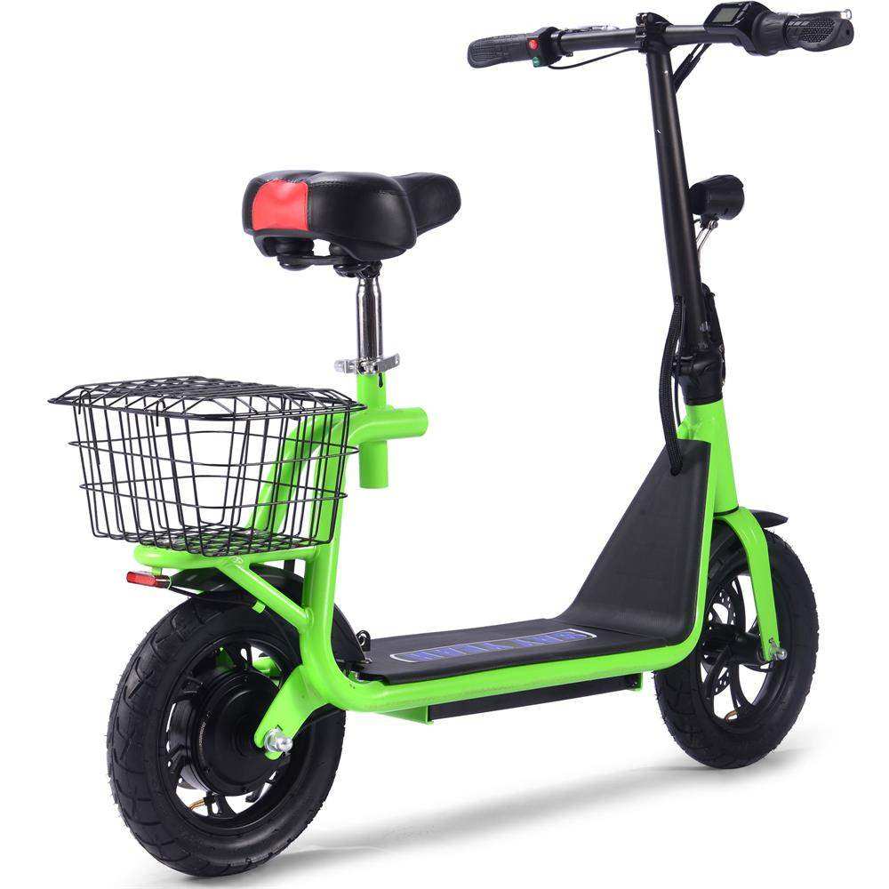 Mototec Metro 36v 500w Lithium Electric Scooter Green - Skoutley Outdoors LLC