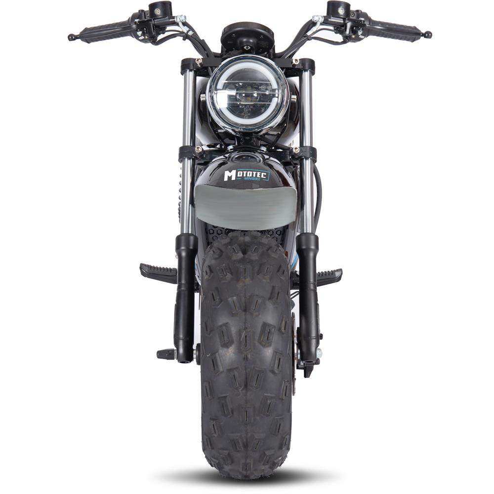 Mototec 60v 1500w Electric Powered Mini Bike Lithium Black - Skoutley Outdoors LLC