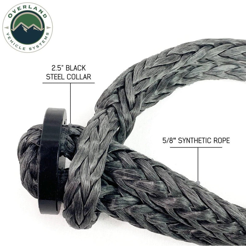 Load image into Gallery viewer, Overland Vehicle Systems 5/8" Soft Shackle 44,500 lb.
