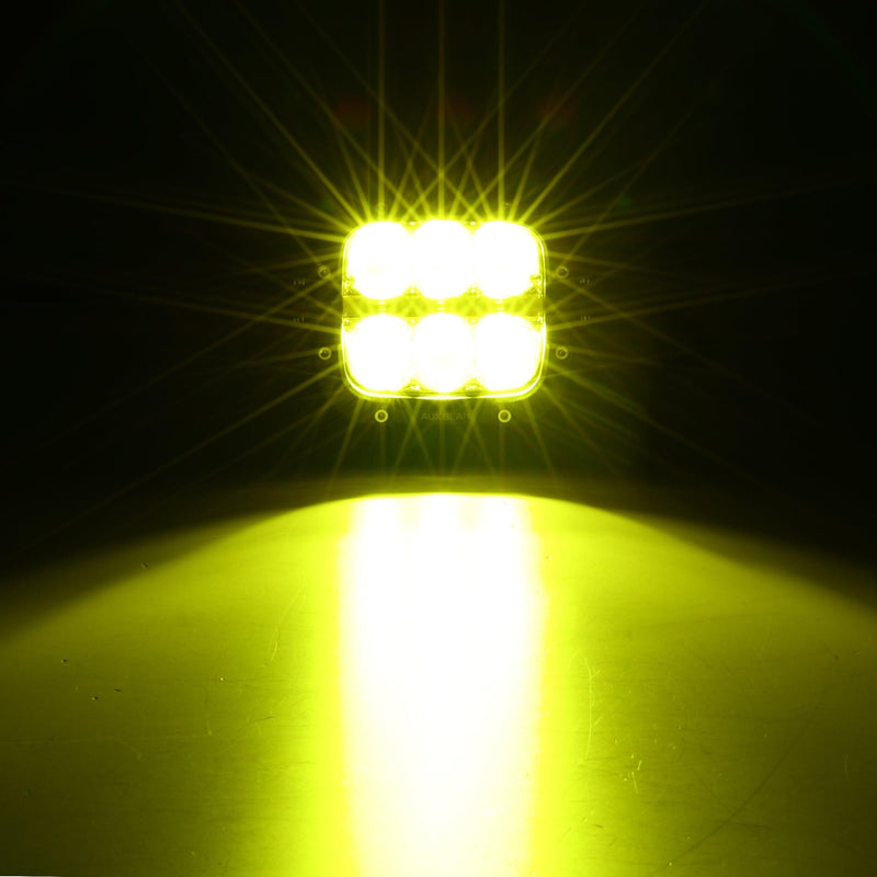 Load image into Gallery viewer, XP-ULTRA Series 5 Inch 132W 15600LM White/Amber LED Pods Driving Light with Amber DRL
