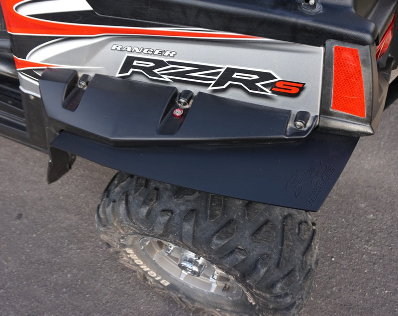 Load image into Gallery viewer, Polaris RZR S 800 MUD Edition Mud Flaps/Fender Extensions
