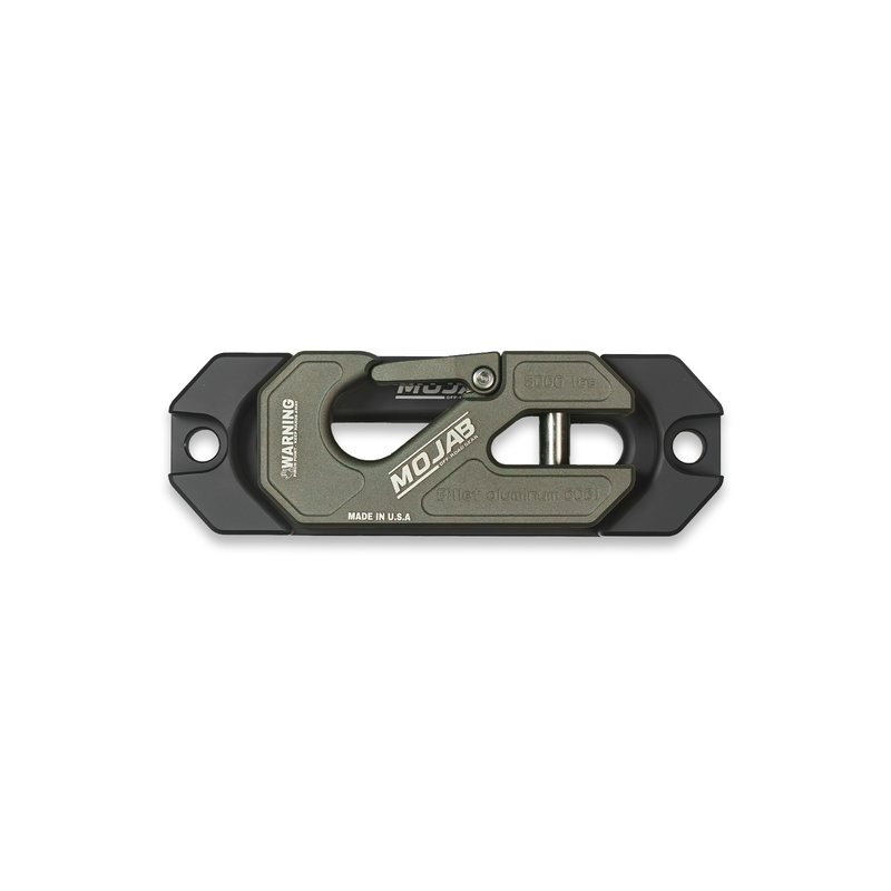 Load image into Gallery viewer, Side By Side / UTV Aluminum Recessed Winch Shackle with Fairlead Kit. (LIFE TIME WARRANTY*)
