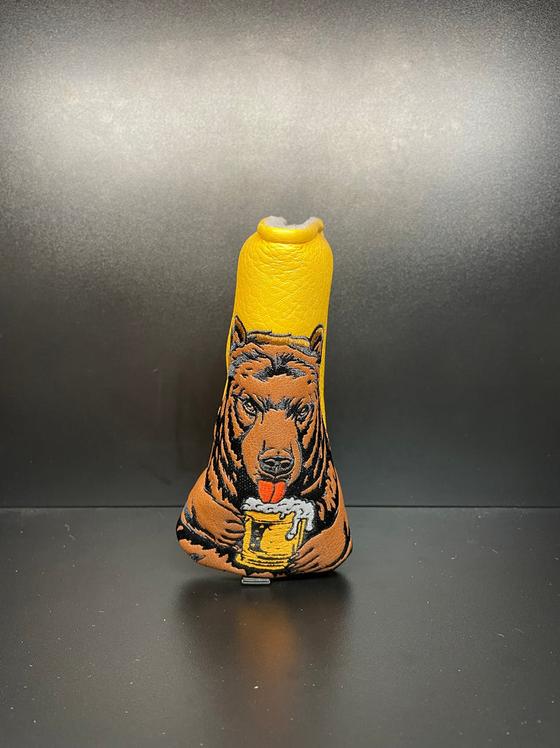 Load image into Gallery viewer, Barrel Drinking Skeleton Magnetic Headcover

