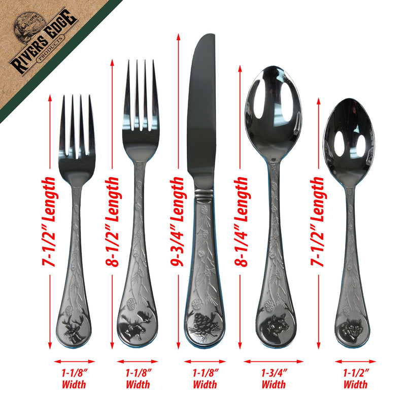 Load image into Gallery viewer, Flatware 20 Piece Set SS
