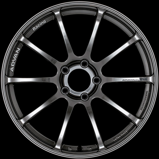 Advan RSII 17x8.0 / +48 Offset / 5x100 / 63mm Bore / Hyper Black YAP7G48DHB
