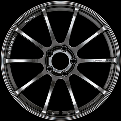 Advan RSII 17x8.5 / +51 Offset / 5x114.3 / 73mm Bore / Hyper Black YAP7H51EHB