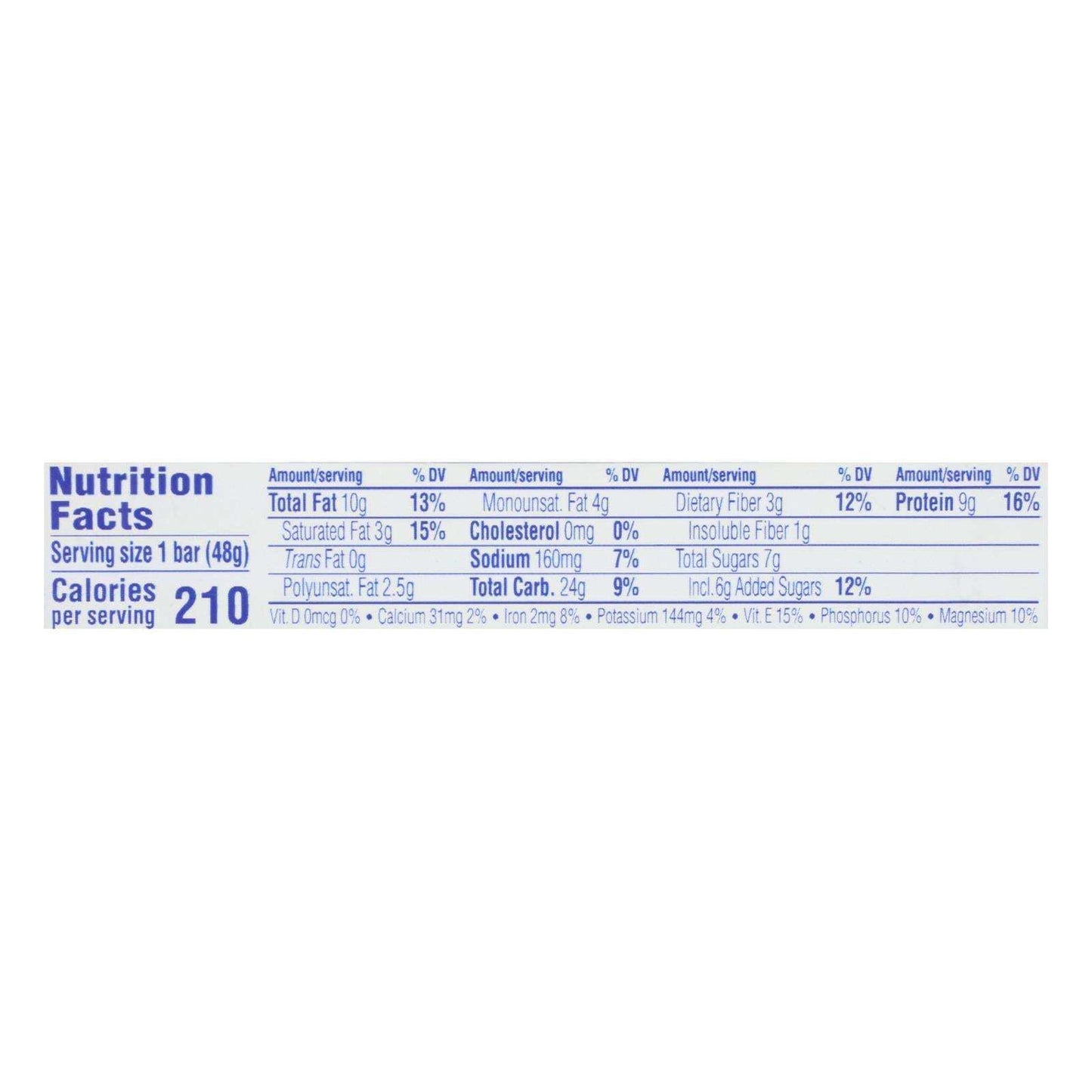 Clif Bar Luna Bar - Organic Nuts Over Chocolate - Case Of 15 - 1.69 Oz - Skoutley Outdoors LLC