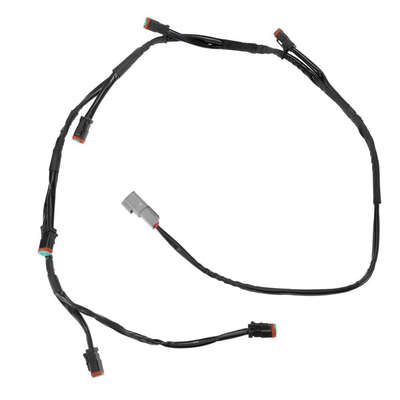 Load image into Gallery viewer, 6-LED Pod Light Power Wiring Harness Kit with 2 PIN DT Plug
