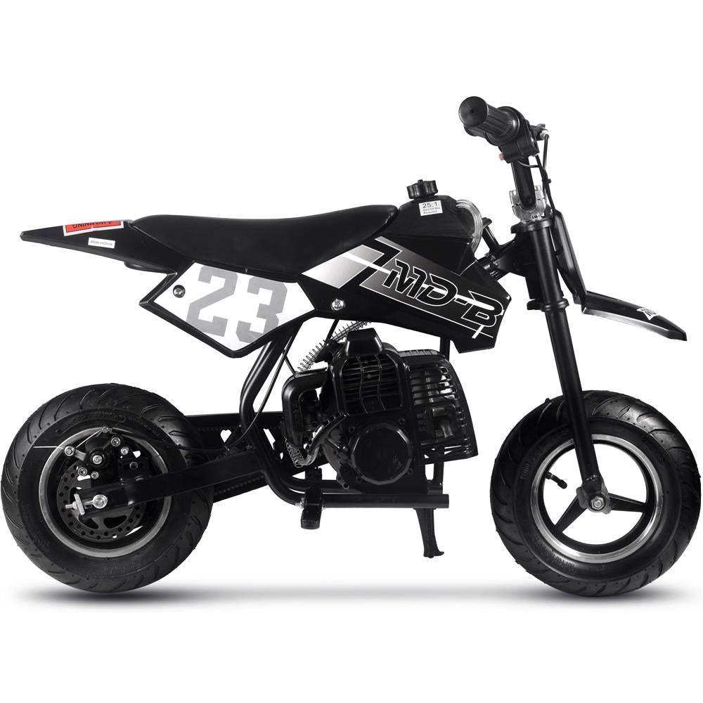 Mototec Db-02 50cc 2-stroke Kids Supermoto Dirt Bike Black - Skoutley Outdoors LLC