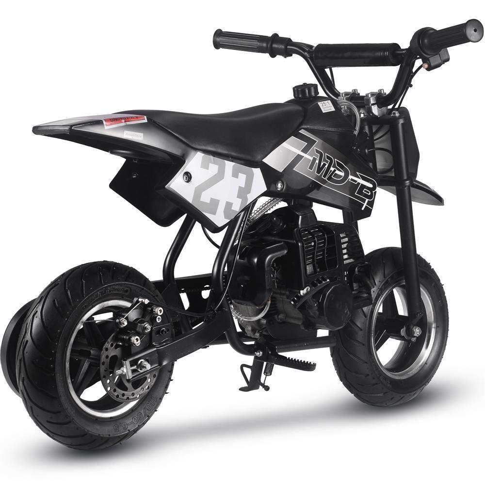 Mototec Db-02 50cc 2-stroke Kids Supermoto Dirt Bike Black - Skoutley Outdoors LLC