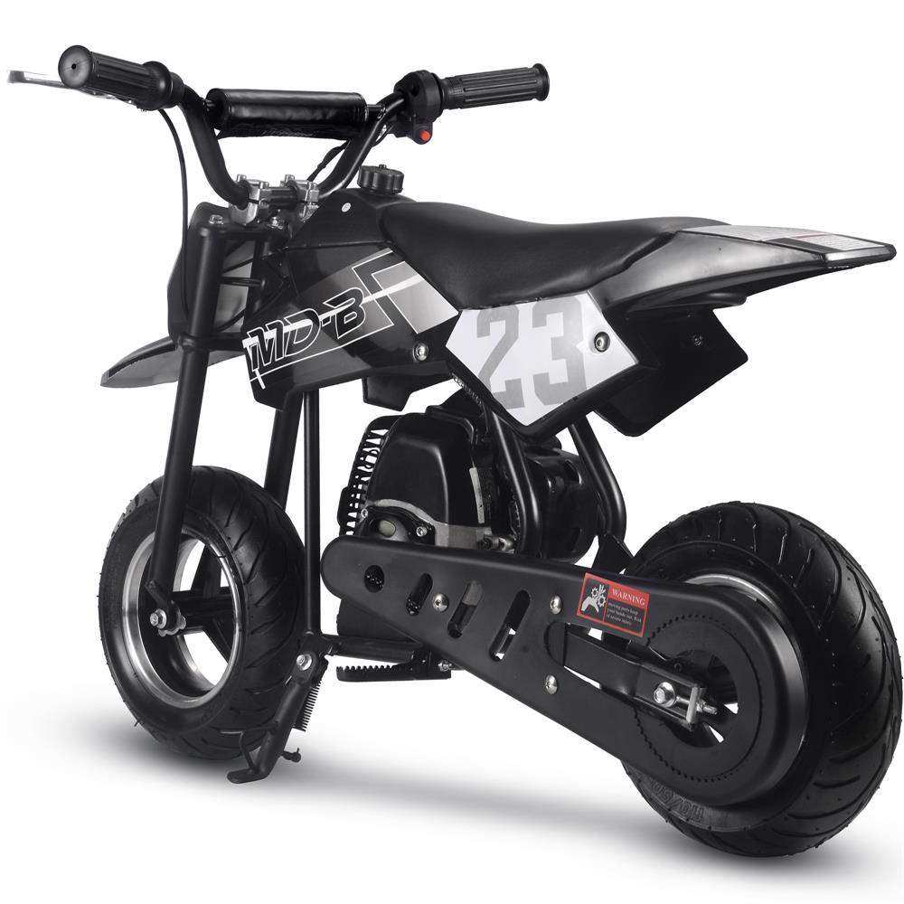 Mototec Db-02 50cc 2-stroke Kids Supermoto Dirt Bike Black - Skoutley Outdoors LLC