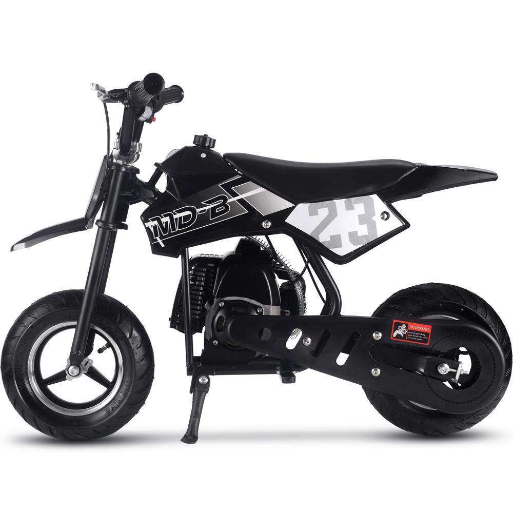 Mototec Db-02 50cc 2-stroke Kids Supermoto Dirt Bike Black - Skoutley Outdoors LLC