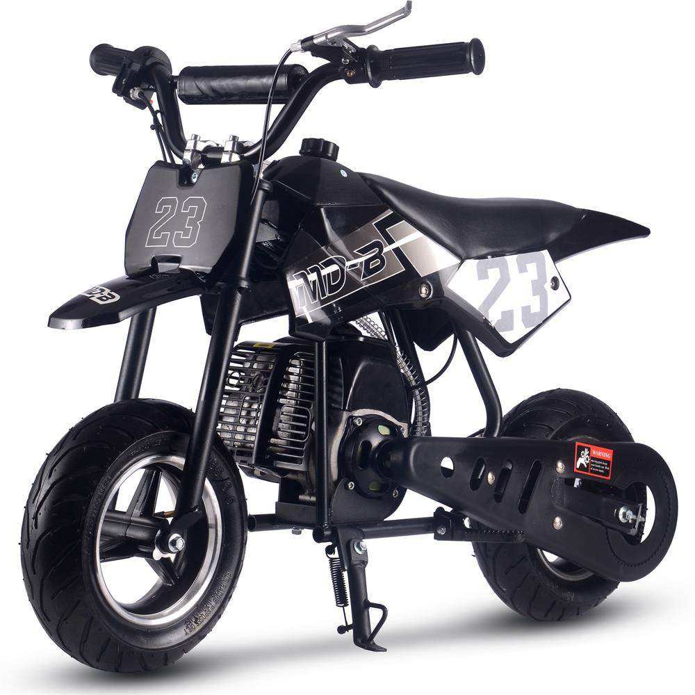 Mototec Db-02 50cc 2-stroke Kids Supermoto Dirt Bike Black - Skoutley Outdoors LLC