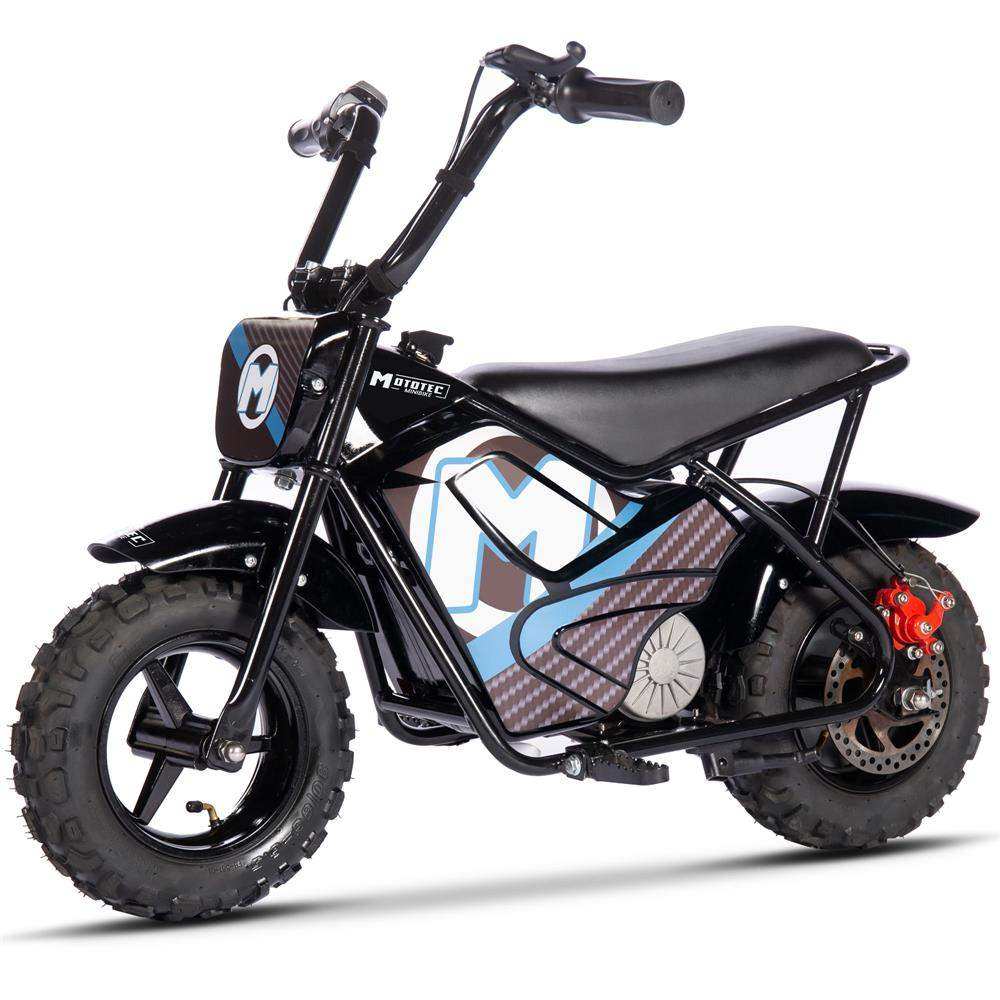 Mototec 24v 250w Electric Mini Bike Black - Skoutley Outdoors LLC