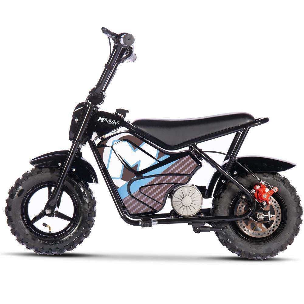 Mototec 24v 250w Electric Mini Bike Black - Skoutley Outdoors LLC