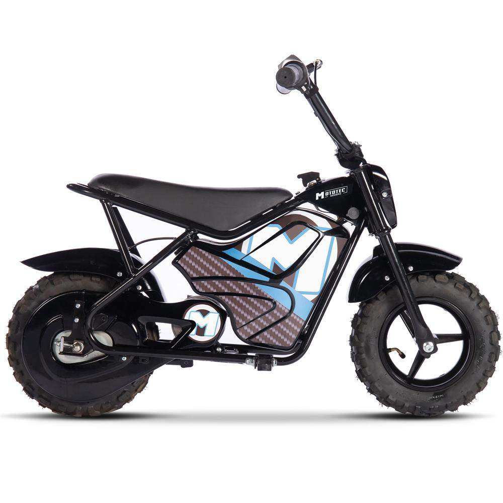 Mototec 24v 250w Electric Mini Bike Black - Skoutley Outdoors LLC