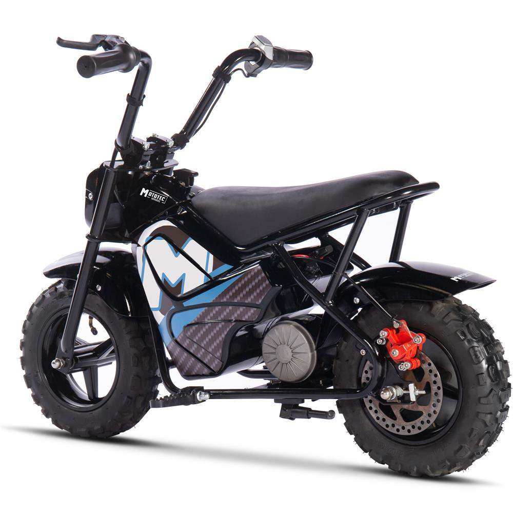 Mototec 24v 250w Electric Mini Bike Black - Skoutley Outdoors LLC