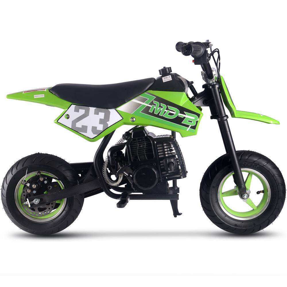 Mototec Db-02 50cc 2-stroke Kids Supermoto Dirt Bike Green - Skoutley Outdoors LLC