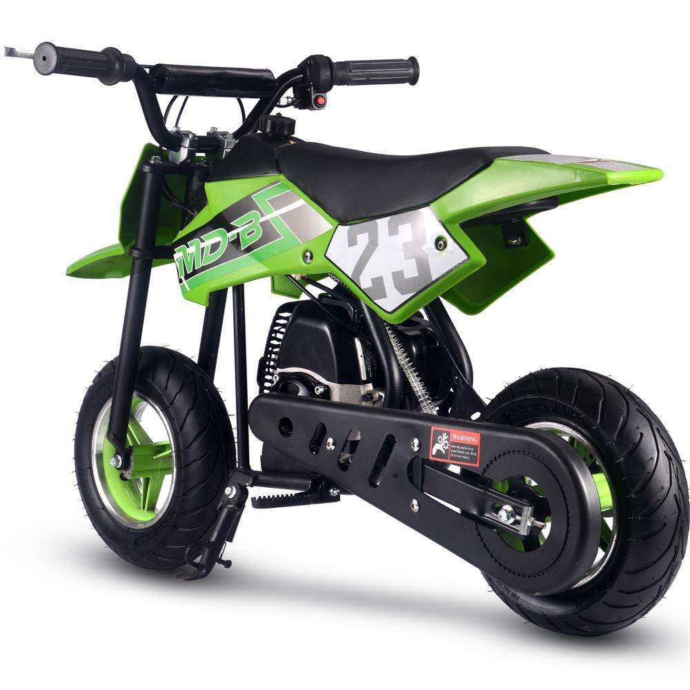 Mototec Db-02 50cc 2-stroke Kids Supermoto Dirt Bike Green - Skoutley Outdoors LLC