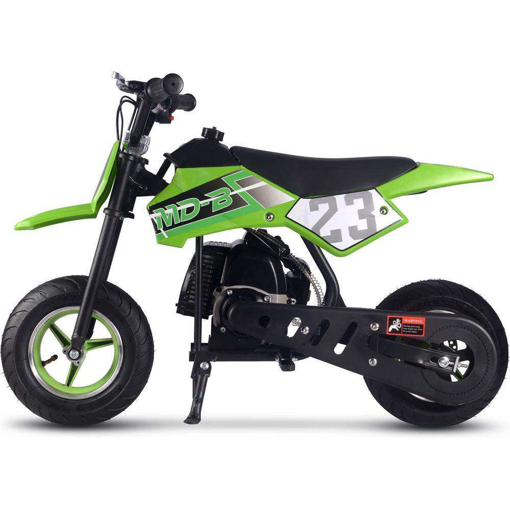 Mototec Db-02 50cc 2-stroke Kids Supermoto Dirt Bike Green - Skoutley Outdoors LLC