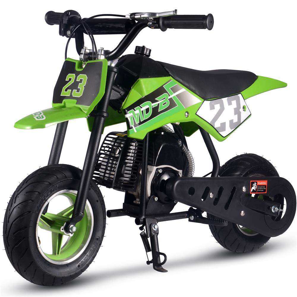 Mototec Db-02 50cc 2-stroke Kids Supermoto Dirt Bike Green - Skoutley Outdoors LLC