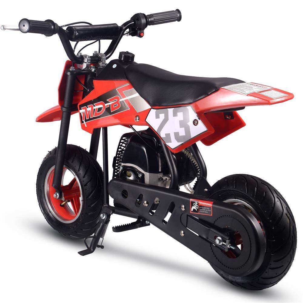 Mototec Db-02 50cc 2-stroke Kids Supermoto Dirt Bike Red - Skoutley Outdoors LLC
