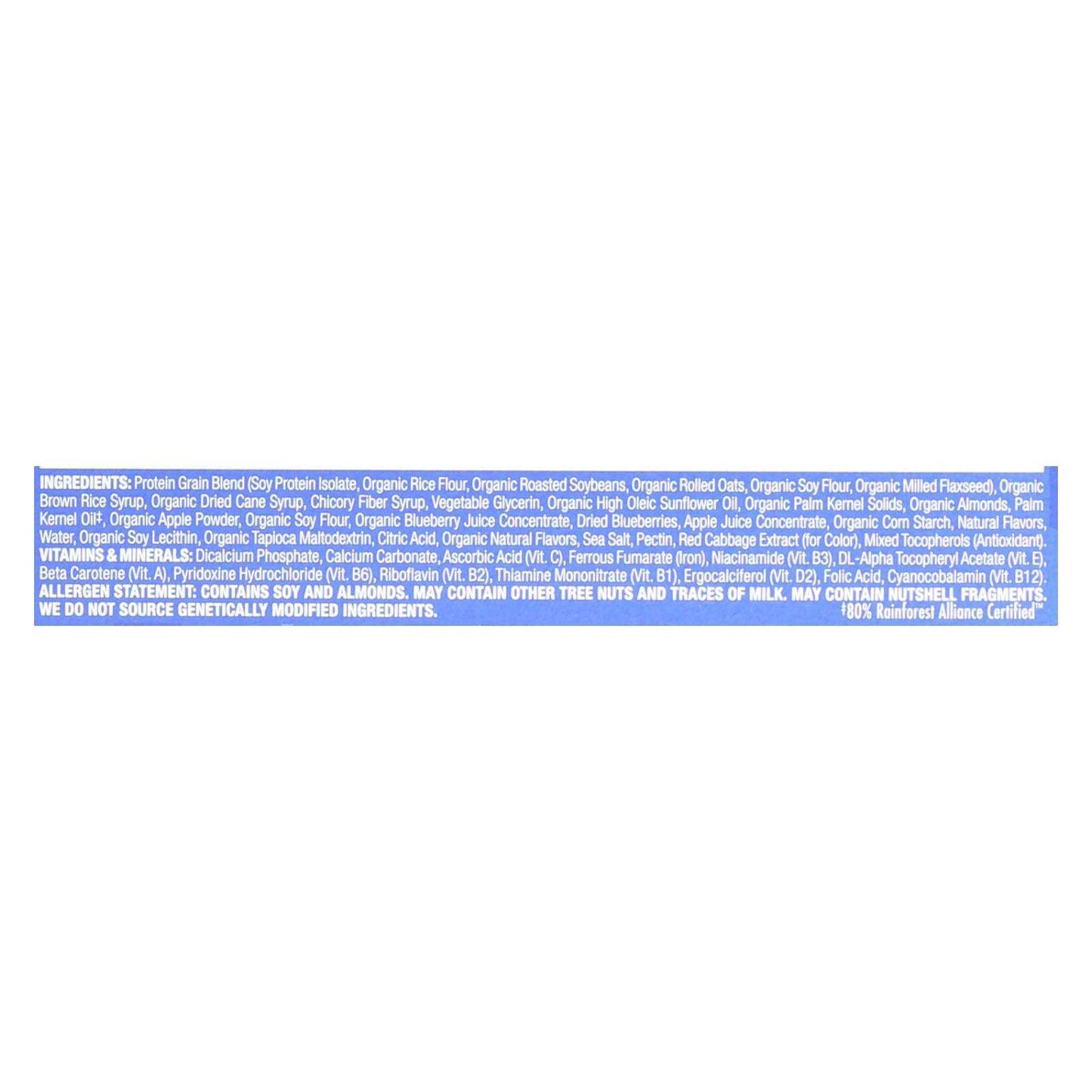 Clif Bar Luna Bar - Organic Blueberry Bliss - Case Of 15 - 1.69 Oz - Skoutley Outdoors LLC