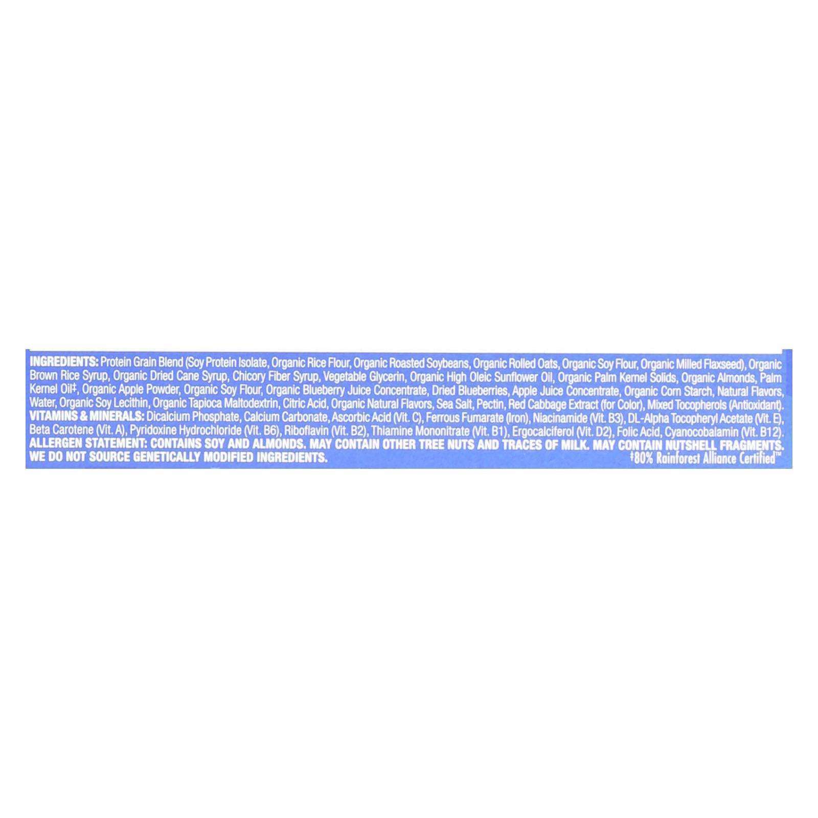 Clif Bar Luna Bar - Organic Blueberry Bliss - Case Of 15 - 1.69 Oz - Skoutley Outdoors LLC