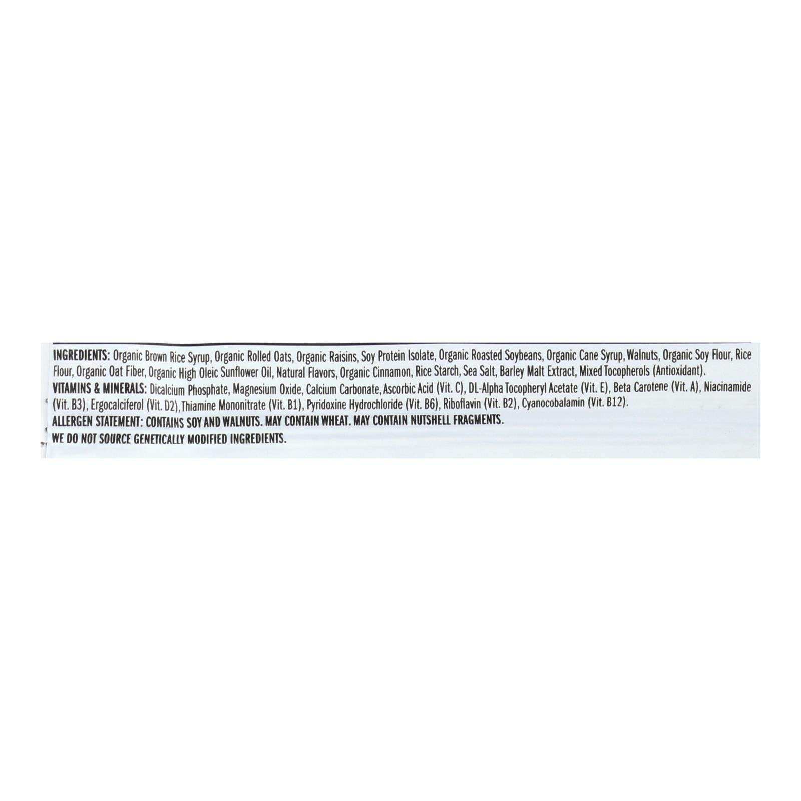 Clif Bar - Organic Oat Raisin Walnut - Case Of 12 - 2.4 Oz - Skoutley Outdoors LLC