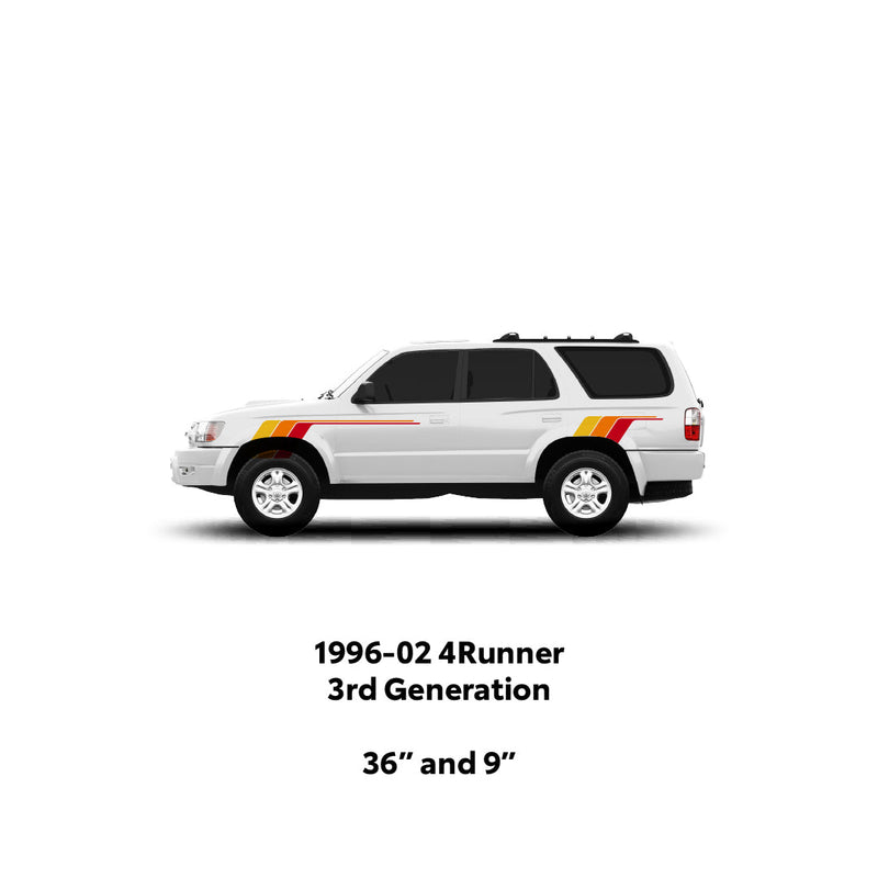 Load image into Gallery viewer, Universal Retro Side Stripes
