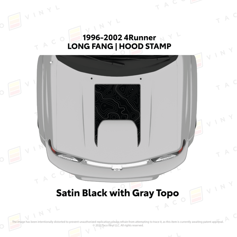 Load image into Gallery viewer, 1996-02 4Runner Hood Stamp
