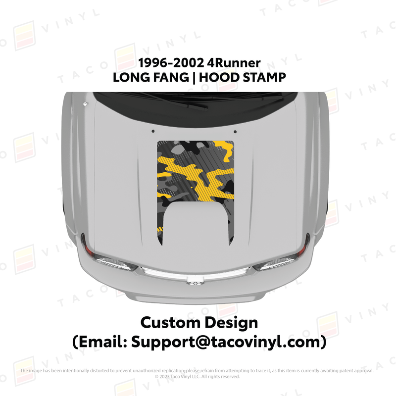 Load image into Gallery viewer, 1996-02 4Runner Hood Stamp
