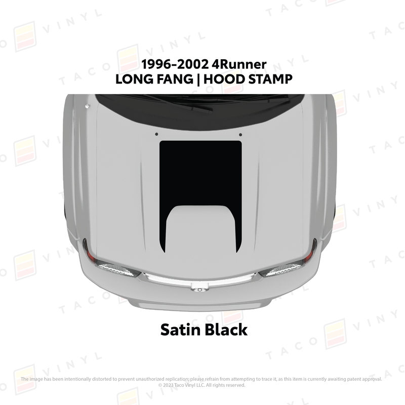 Load image into Gallery viewer, 1996-02 4Runner Hood Stamp

