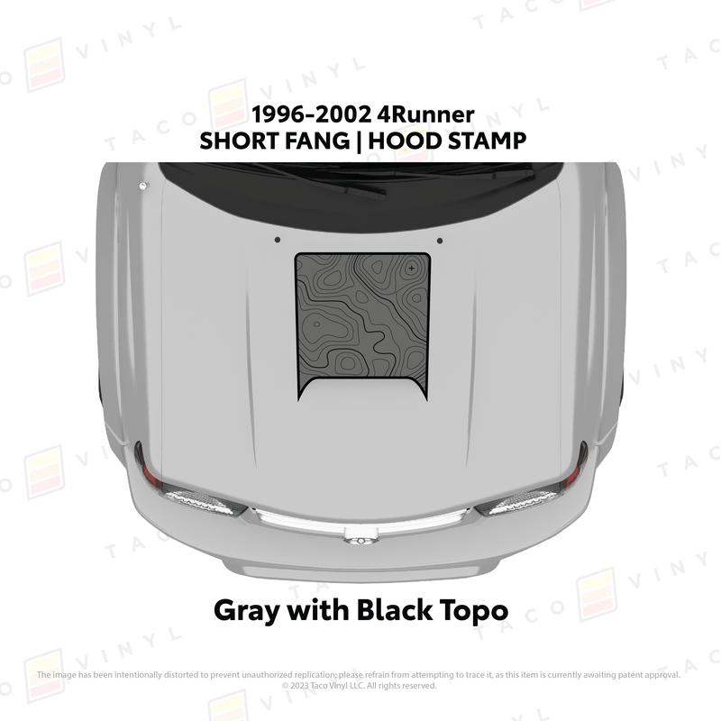 Load image into Gallery viewer, 1996-02 4Runner Hood Stamp
