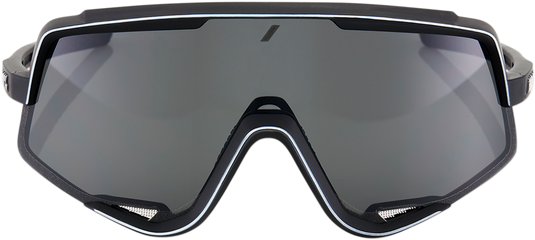 100% Glendale Sunglasses - Black - Smoke 60011-00000