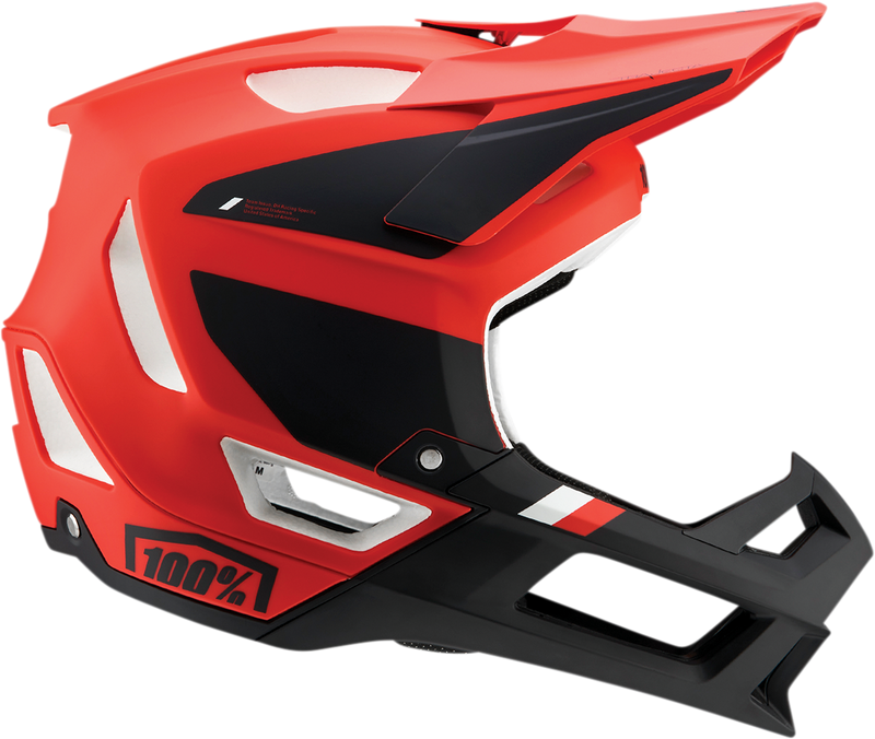 Load image into Gallery viewer, 100% Trajecta Helmet - Fidlock - Cargo - Fluo Red - Large 80003-00011
