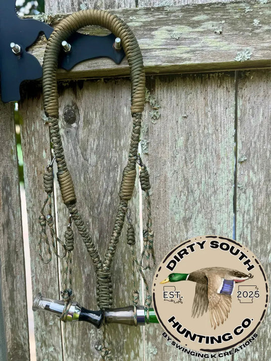 Camo Duck Call Lanyard for Waterfowl