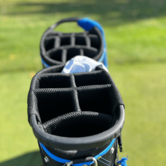 Load image into Gallery viewer, Lazrus Golf Premium Black Golf Bags
