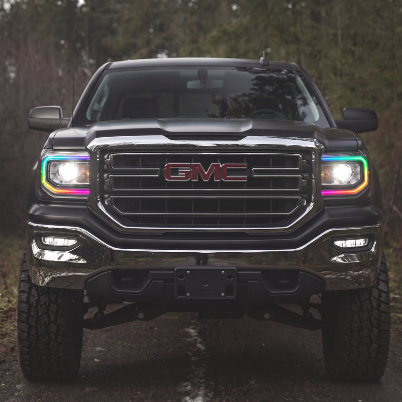 Load image into Gallery viewer, GMC Sierra 1500 Multicolor DRL Boards (2016-2018)

