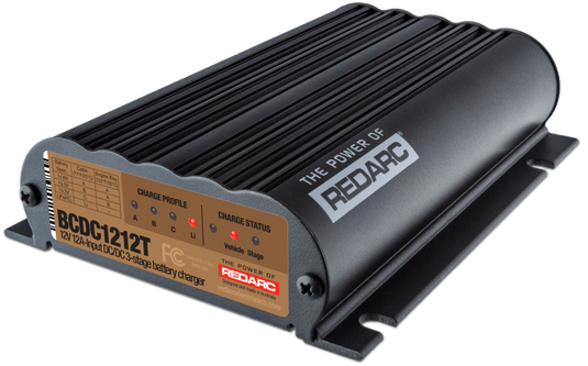 REDARC DC/DC 3-Stage Vehicle to Trailer Battery Charger - 12A