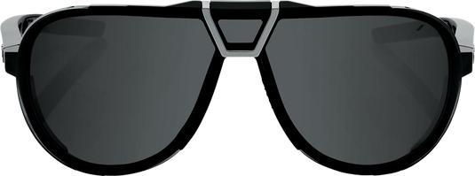 100% Westcraft Sunglasses - Matte Black - Smoke 61046-102-01