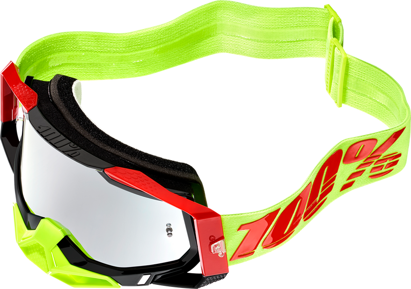 Load image into Gallery viewer, 100% Racecraft 2 Goggles - Wiz - Flash Silver 50010-00010
