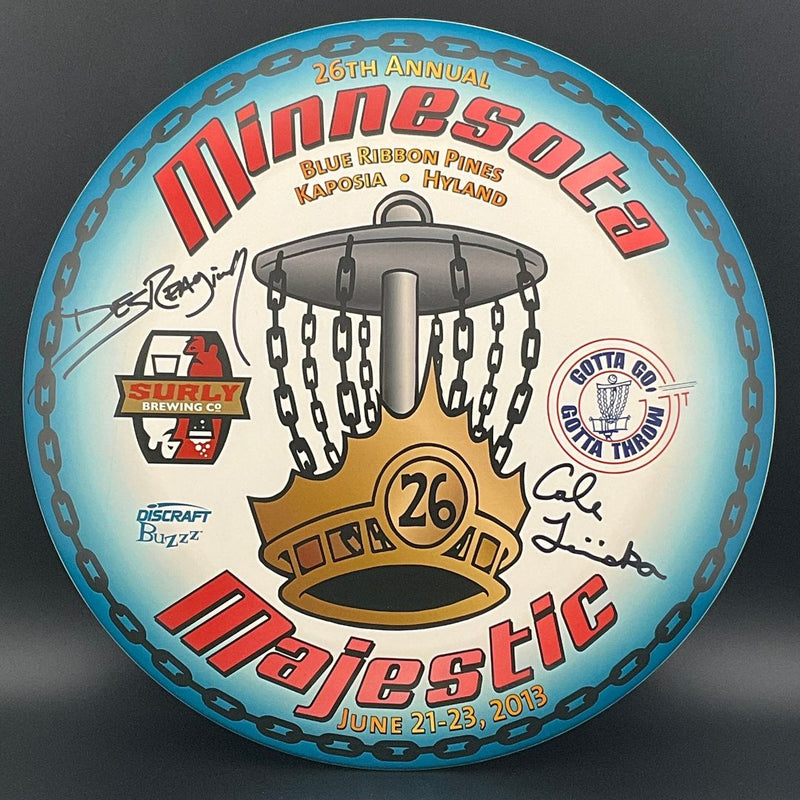 Load image into Gallery viewer, ESP Super Color Buzzz *Signed* - 2013 Minnesota Majestic - Des and Cale!
