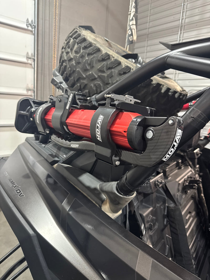 Load image into Gallery viewer, CarbonPro Compact Hydraulic Jack with Mounting Clamps MLH 40''
